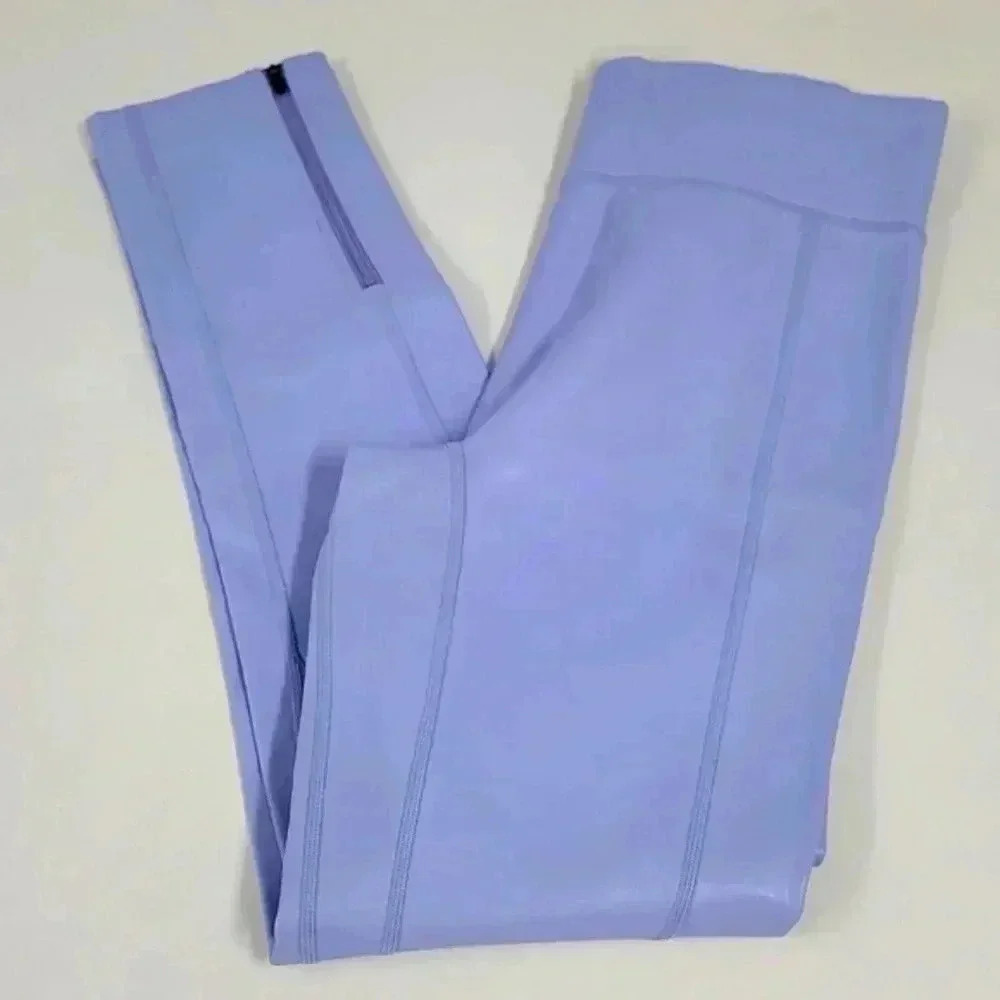 A.L.C Fax Leather  Lavander Pants